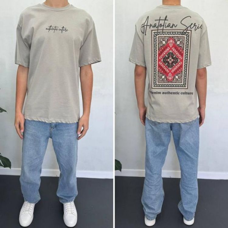Купить Футболка i8denim 90551 grey на obuv-plus.com.ua