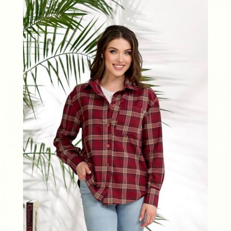Купить Рубашка Lelis 1050-1 red на obuv-plus.com.ua