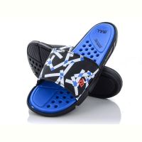 Купить Шлепанцы Obuv OK R023  black-blue на obuv-plus.com.ua