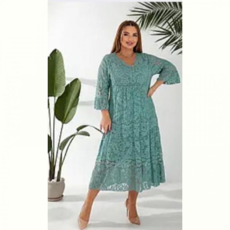 Купить Платье Romeo life RL1033 green на obuv-plus.com.ua
