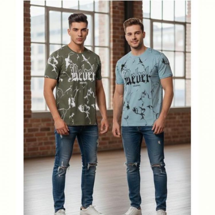 Купить Футболка Style M.Clothes SM71 l.blue на obuv-plus.com.ua