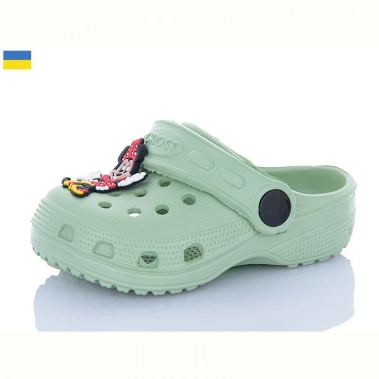 Купить Кроксы Cross H1 м'які оливка на obuv-plus.com.ua