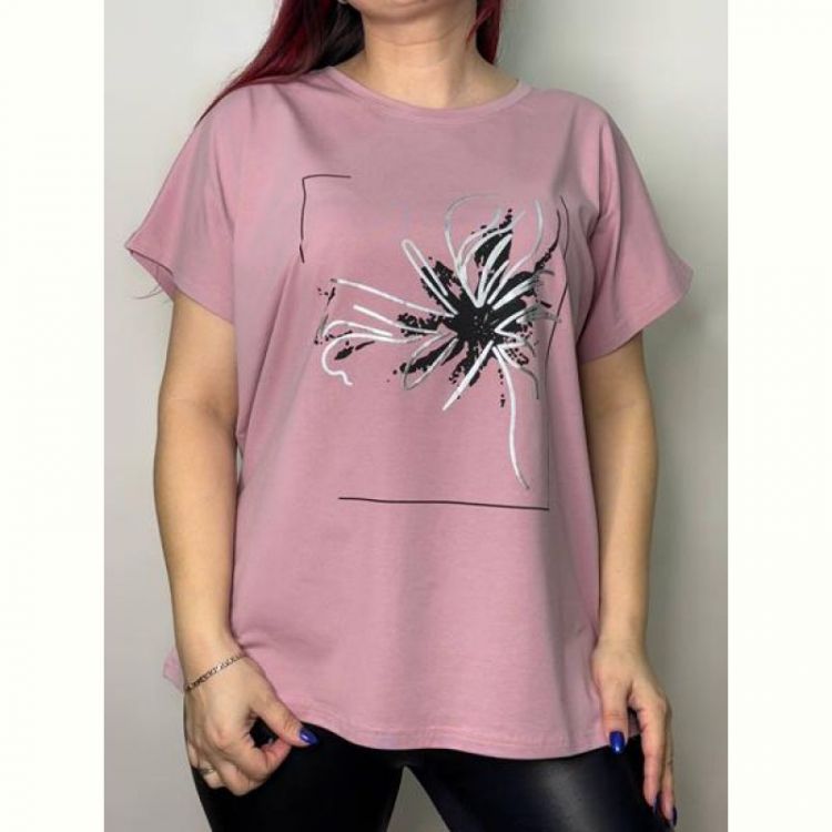 Купить Футболка Kosta 5507 pink на obuv-plus.com.ua