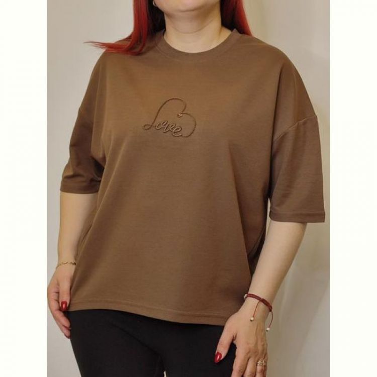 Купить Футболка Kosta A105 brown на obuv-plus.com.ua