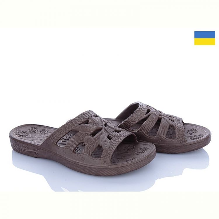 Купить Шлепанцы Krok Крок C60 т.коричневий на obuv-plus.com.ua