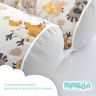 Купить Бортик валик защитный мультифункциональный PAPAELLA 60х15 см 120х15 см в детскую кроватку на obuv-plus.com.ua