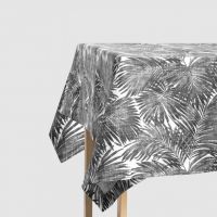 Купить Скатерть 140х170 см IDEIA с пятно и водоотталкивающей пропиткой хлопок серая на obuv-plus.com.ua