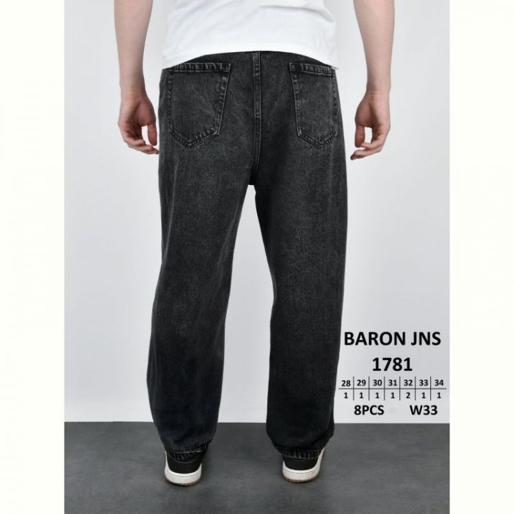 Купить Джинсы God Baron 1781 black на obuv-plus.com.ua