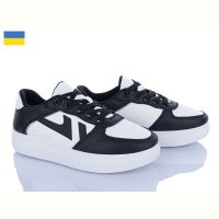 Купить Кроссовки Львов База B&R 115 чор-білий на obuv-plus.com.ua