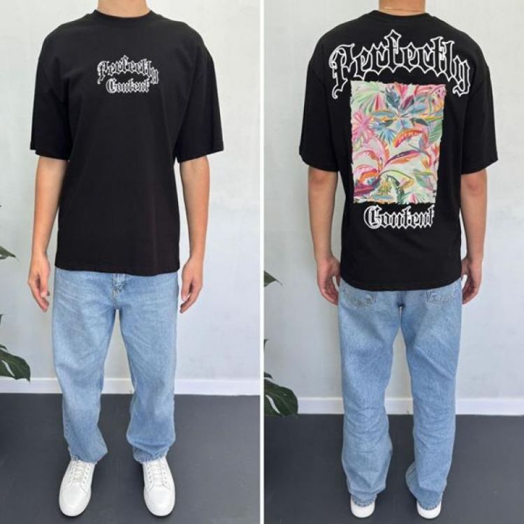 Купить Футболка i8denim 90553 black на obuv-plus.com.ua