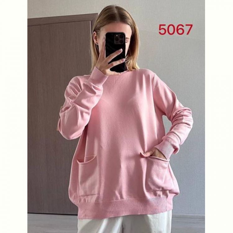 Купить Свитер FSN 5067 pink на obuv-plus.com.ua