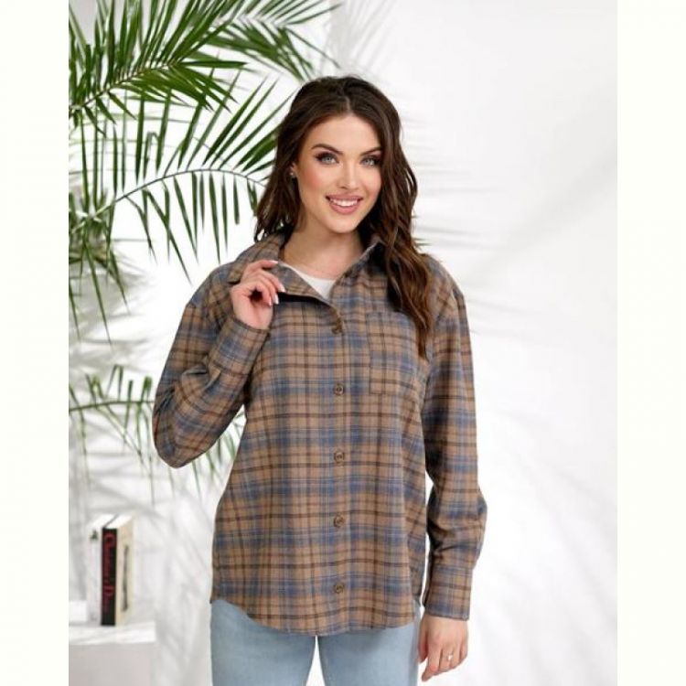Купить Рубашка Lelis 1050-1 camel на obuv-plus.com.ua