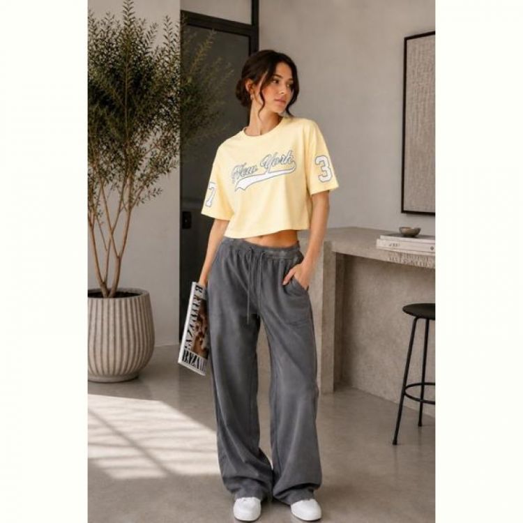 Купить Футболка New Season F056 yellow на obuv-plus.com.ua