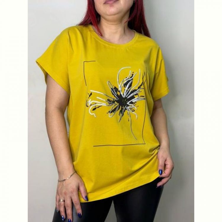 Купить Футболка Kosta 5507 yellow на obuv-plus.com.ua