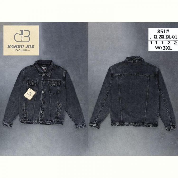 Купить Куртка Baron Jeans 851 d.grey на obuv-plus.com.ua