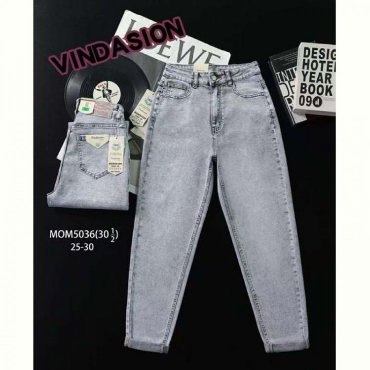 Купить Джинсы Vindassion 5036 l.grey на obuv-plus.com.ua