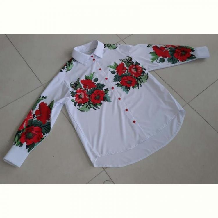 Купить Вышиванка Limerense DD219 white на obuv-plus.com.ua