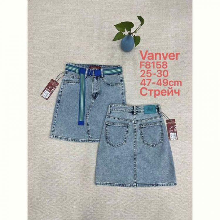 Купить Юбка Vanver F8158 l.blue на obuv-plus.com.ua