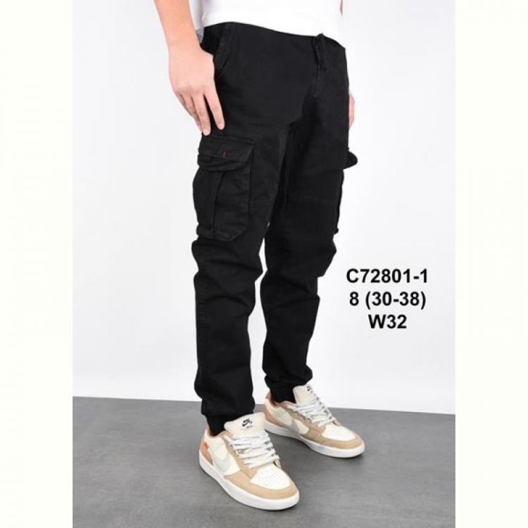 Купить Джоггеры God Baron C72801-1 black на obuv-plus.com.ua
