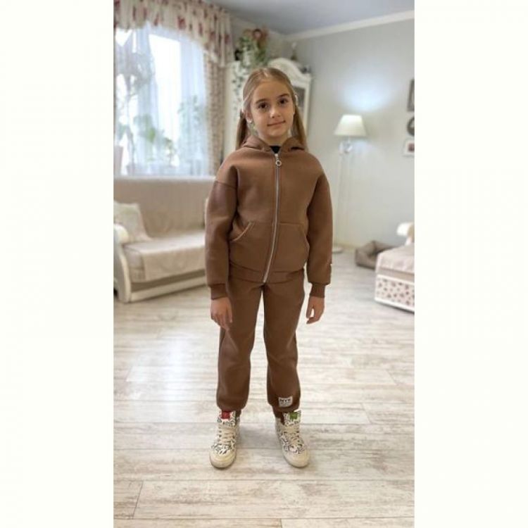 Купить Костюм спорт LiMa kids 2434 brown на obuv-plus.com.ua