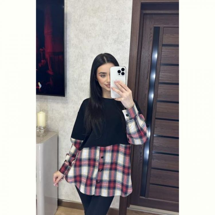 Купить Туника Valentina 7 black-red на obuv-plus.com.ua