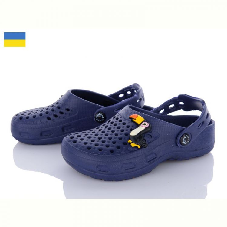 Купить Кроксы Tismel 10-11 т.синій на obuv-plus.com.ua