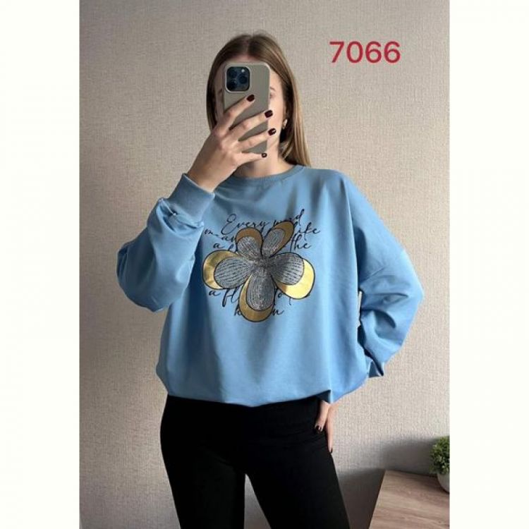 Купить Свитер FSN 7066 l.blue на obuv-plus.com.ua
