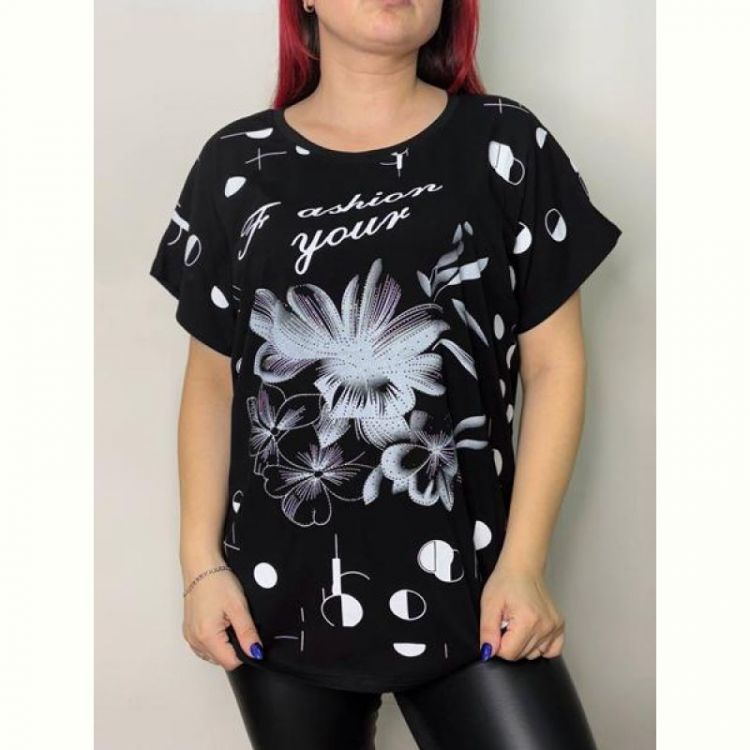 Купить Футболка Kosta 5533 black на obuv-plus.com.ua