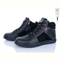 Купить Ботинки Alex Bens 1510 L-M-2 чорний на obuv-plus.com.ua