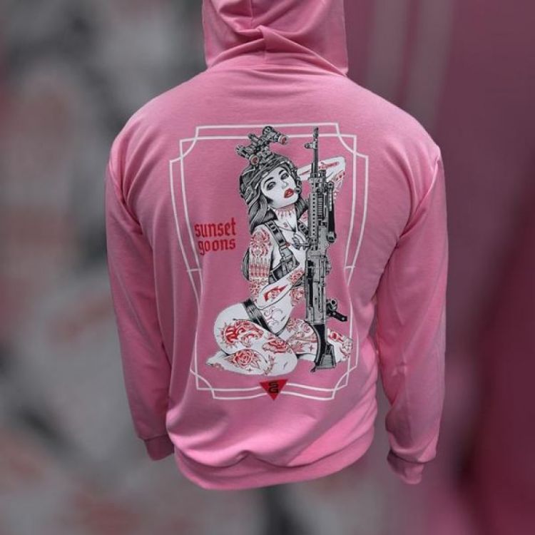 Купить Худи Madoka 1417 pink на obuv-plus.com.ua