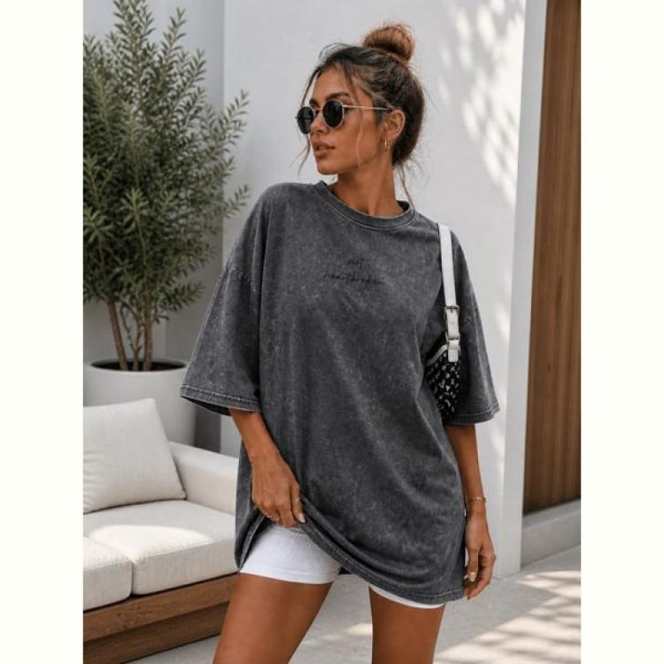 Купить Футболка New Season FV040 d.grey на obuv-plus.com.ua