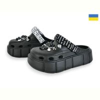 Купить Кроксы Progress E152-2-4 чорний на obuv-plus.com.ua
