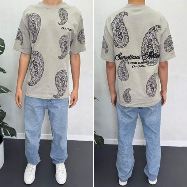 Купить Футболка i8denim 90585 grey на obuv-plus.com.ua