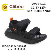 Купить Босоножки Clibee ApB-ZC2214-4 Black-orange на obuv-plus.com.ua