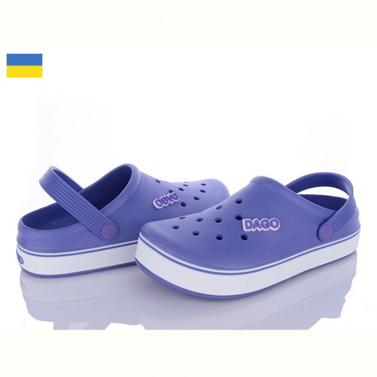 Купить Кроксы Golden Lion 419 вістерія на obuv-plus.com.ua