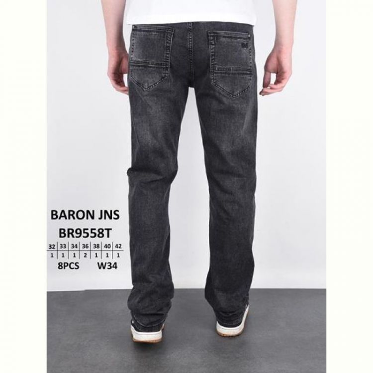 Купить Джинсы God Baron 9558 black на obuv-plus.com.ua