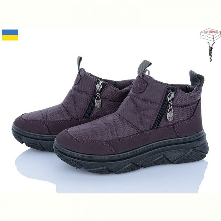 Купить Ботинки Dago 1706 фіолетовий на obuv-plus.com.ua