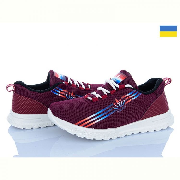 Купить Кроссовки K&G ЖК1020 бордовий на obuv-plus.com.ua
