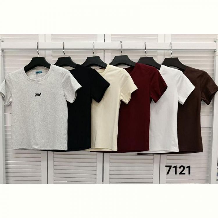 Купить Футболка MMC clothes 7121 wine на obuv-plus.com.ua