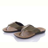 Купить Шлепанцы Oskar 6-B5013E khaki на obuv-plus.com.ua