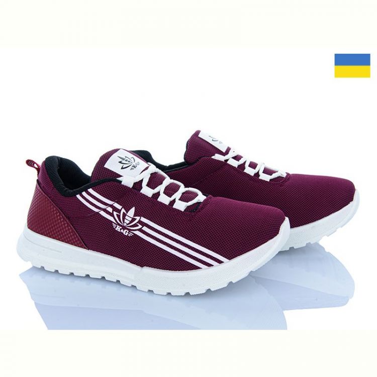 Купить Кроссовки K&G ЖК1021 бордовий на obuv-plus.com.ua