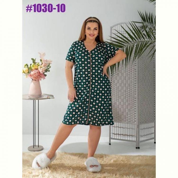 Купить Халат BAT 1030-10 green на obuv-plus.com.ua