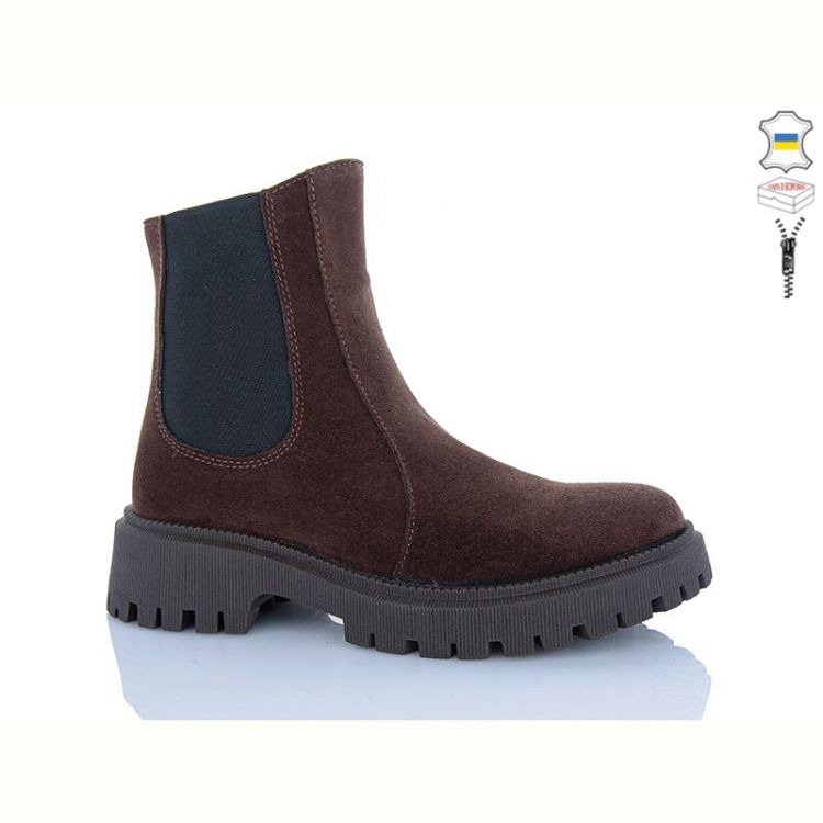 Купить Ботинки Sali 187 коричневи з кор-п.зима на obuv-plus.com.ua