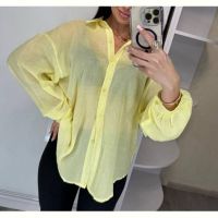 Купить Рубашка Lora LR1269 yellow на obuv-plus.com.ua