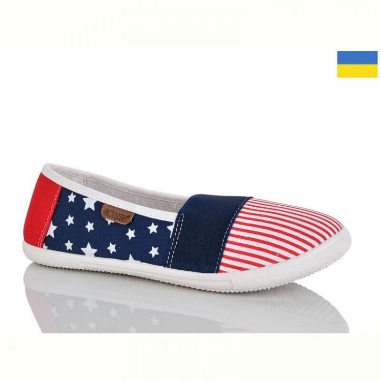 Купить Слипоны Demur 6501 червоний на obuv-plus.com.ua