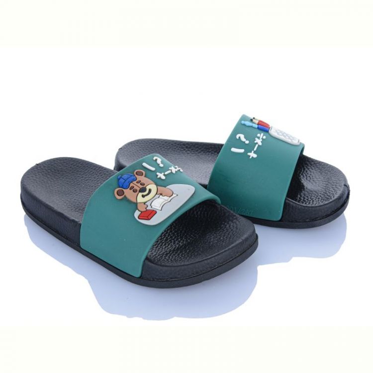 Купить Шлепанцы Super Gear 00901-2 green на obuv-plus.com.ua
