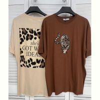 Купить Футболка Karon 7027 brown на obuv-plus.com.ua