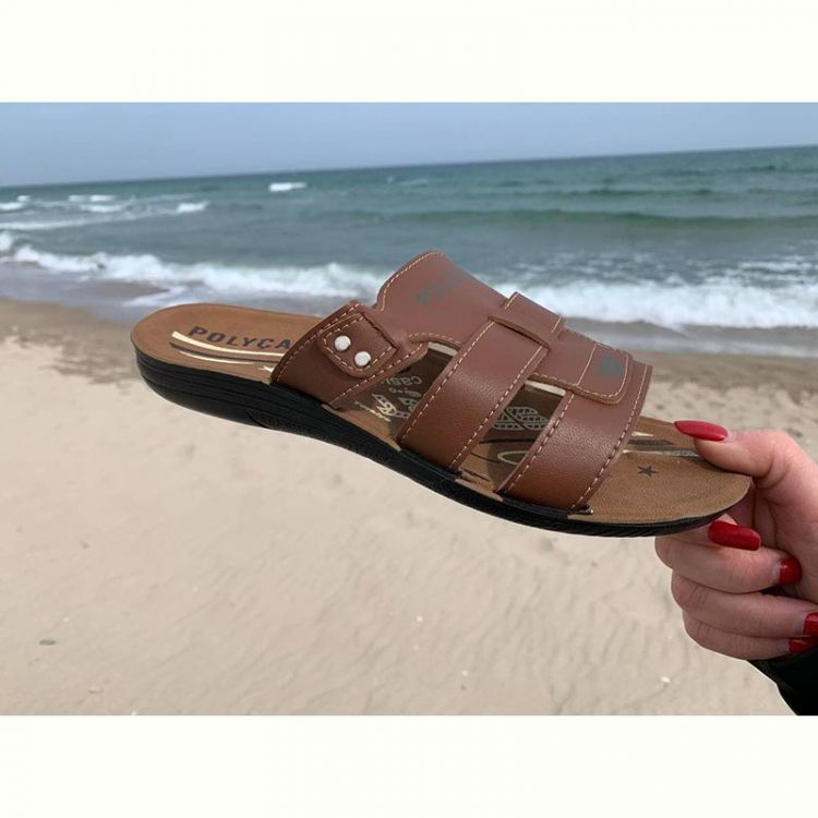 Купить Шлепанцы Demur MKD3 camel на obuv-plus.com.ua