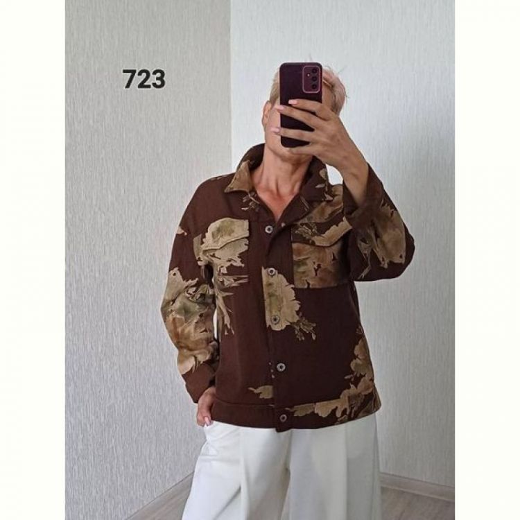 Купить Рубашка FSN 723 brown на obuv-plus.com.ua