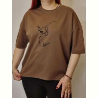 Купить Футболка Kosta A106 brown на obuv-plus.com.ua